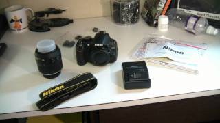 Nikon D3100 Unboxing and Test PicturesVideo [upl. by Hsina]