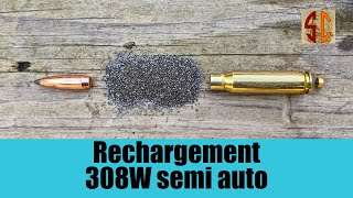 Rechargement 308 win semiauto [upl. by Stearne]