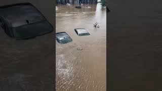 Severe flooding in Fletcher North Carolina due to Hurricane Helene [upl. by Bucher]