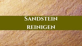 Sandstein Reinigung Stein Doktor Hamburg [upl. by Toback]