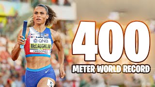 Sydney McLaughlin Wins Gold and Sets 400 Meter World Record [upl. by Sinaj366]