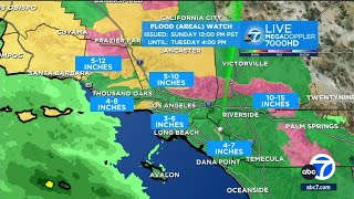 FORECAST How much rain will SoCal get Heres a break down by region [upl. by Triley513]