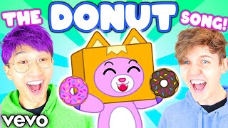 THE DONUT SONG 🎵 Official LankyBox Music Video [upl. by Sabba]