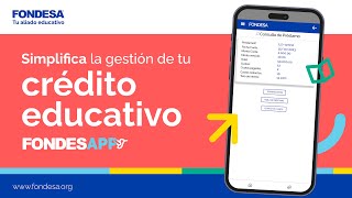 Gestiona tu crédito con FONDESAPP [upl. by Annaoy241]