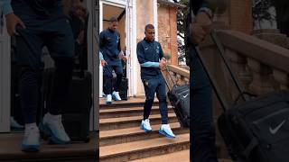 Kylian Mbappé et William Saliba les enfants de Bondy Paris France football shorts [upl. by Eillim760]