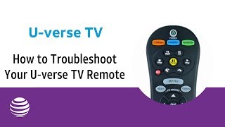 How to Troubleshoot Your Uverse TV Remote Control  Uverse TV Support [upl. by Farlee731]