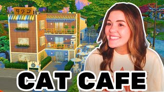 Purrfect Cat Café Build 🐾 Building Cuteness in The Sims 4 STREAMED 9172024 [upl. by Pilloff]