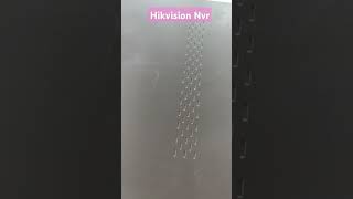 Hikvision Nvr dvr nvr hikvision cctv viralvideo viralshorts camera [upl. by Greyson]