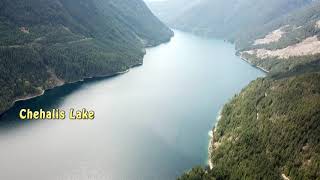 Aerial View for Chehalis Lake amp Skwellepil Creek BC Canada May 012019 [upl. by Emylee]