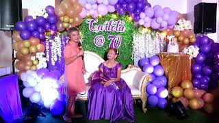 Lotties 70th Birthday in Manila John Coyle video [upl. by Yancey643]