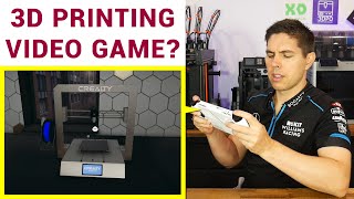 A 3D printing game 3D PrintMaster Simulator review [upl. by Ennyl]