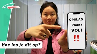 iPhone opslag vol Zo maak je ruimte vrij [upl. by Neila829]