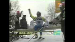 Ski jumping V style history  Smučarski skoki  V stil [upl. by Bryana]