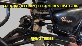 Creating a useable electric reverse gear for a motorcycle trike [upl. by Ohare441]