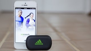 adidas miCoach Heart Rate Monitor Review for iPhone and Android [upl. by Yenar]