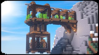 ★ Minecraft How to Build a MOUNTAIN House  Minecraft Building Tutorial [upl. by Aiset]