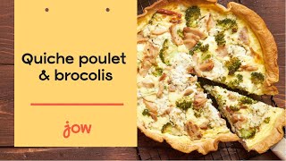 Recette de la Quiche poulet amp brocolis [upl. by Zigmund]