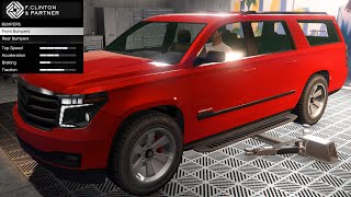 GTA 5  DLC Vehicle Customization  Declasse Granger 3600LX Chevy Suburban [upl. by Gnaht]