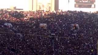 quotGoIrish Go Irishquot chant Notre Dame Stadium [upl. by Limann]