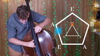 How I Use Harp Harmonics  Double Bass Harp Harmonics 2 [upl. by Shiller]