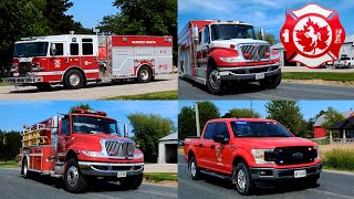 CK Fire Station 12 Empties  Pumper 12 Rescue 12 Tanker 12 Support 2 [upl. by Ahseyn]