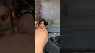 🛢 oil daak Nutt hyundai accent machine engine shorts youtubeshorts short [upl. by Odnam]