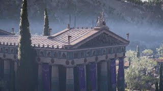 Assassins Creed Odyssey The Discovery Tour The Gods of Olympia Workshop of Phidias [upl. by Naujid54]