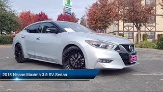 2018 Nissan Maxima 35 SV Sedan Fresno Clovis Visalia Hanford Tulare [upl. by Casmey124]