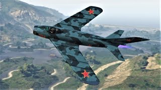 The Agile V65 Molotok Classic Jet Fighter Customization amp Review  Lets Play GTA5 Online HD E309 [upl. by Hnahym959]