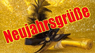 Neujahrsgrüße🍀🐞🎩 Frohes neues Jahr🧨🥂Happy New Year 🥂🍀 [upl. by Marks]