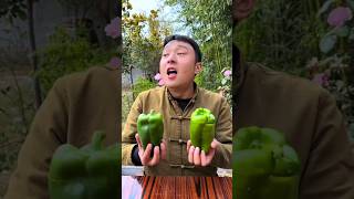 Sweet capsicum turned into hot capsicum facts shortsviral [upl. by Rol]