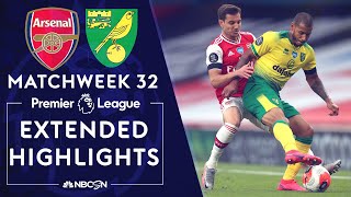 Arsenal v Norwich City  PREMIER LEAGUE HIGHLIGHTS  712020  NBC Sports [upl. by Annahgiel698]