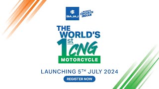 The World’s First CNG Motorcycle  July 5 2024 [upl. by Atnoed]