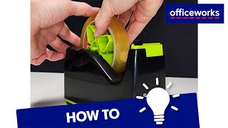 How to Replace Tape in the Sellotape Safety Desktop Dispenser [upl. by Kimberly]