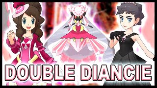 Double Diancie Destruction SS Diantha amp SC Hilda Mega Diancie Team  Pokemon Masters EX [upl. by Rumpf291]