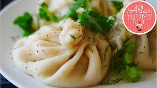 Khinkali  Georgian Dumpling Recipe  Как приготовить хинкали [upl. by Schlessinger]