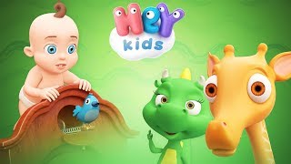 Hickory Dickory Dock song for kids  HeyKids  Nursery Rhymes [upl. by Barnaby]