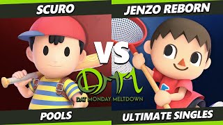 DAT MM 309  Scuro Ness Vs Jenzo Reborn Villager Olimar Smash Ultimate  SSBU [upl. by Cati]