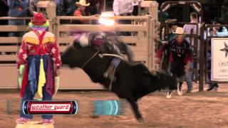 WEATHER GUARD BULLFIGHTER SAVE OF THE NIGHT  SPANISH FORK MAY 31 2014 [upl. by Sherlock]