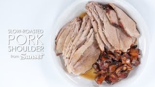 How to Make Slow Roasted Pork Shoulder  MyRecipes [upl. by Cyndie]