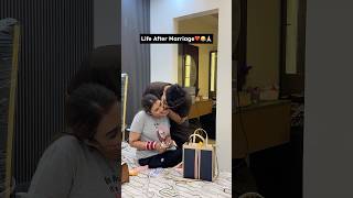 Life After Marriage❤️😂🙏🏻 rajatswati couplegoals husbandwifecomedy funny comedy ytshorts [upl. by Irrek953]