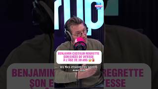 🚨Benjamin Castaldi raconte son anecdote sur son excès de vitesse 🚗💨 vitesse flash exces [upl. by Klos90]