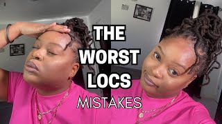 10 Biggest MISTAKES People Make with LOCS [upl. by Shina684]