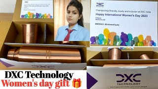 DXC TECHNOLOGY WOMEN DAY GIFT 🎁  DXC TECHNOLOGY  dxctechnology womenday2023 [upl. by Seppala]