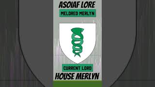 House Merlyn Asoiaf Game of Thrones Lore asoiaf gameofthrones houseofthedragon [upl. by Mellicent]