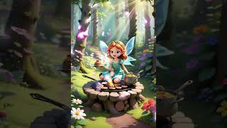 Fairy  Whimsy in the Woodland foryou trending fyp fairycute nurseryrhymes animal [upl. by Aneelak131]