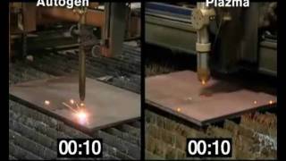 Vergelijkings video Plasma snijden amp Autogeen snijden WELDINGSUPPLIESNL [upl. by Tarkany]