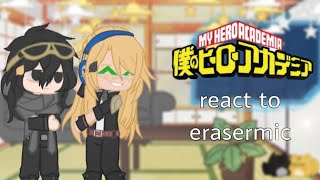 mha react to erasermic  remake  mhabnha  gacha club [upl. by Gautier]