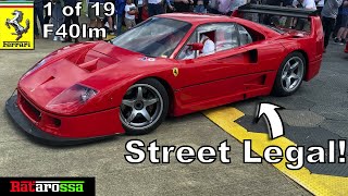 Ferrari F40 LM  Ultimate Drive in the 5 Million Supercar 1 of Only 19 Cars Ever Built [upl. by Sanyu]