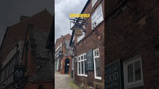 Into the shambles in Chesterfield visitengland walkingtour travelvlog england citywalk [upl. by Pinette]